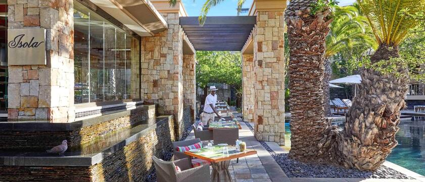 One&Only Cape Town Terrasse