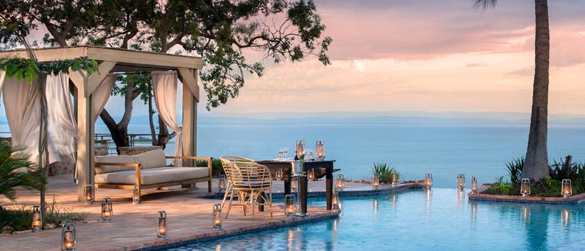 Bumi Hills Safari Lodge Terrasse