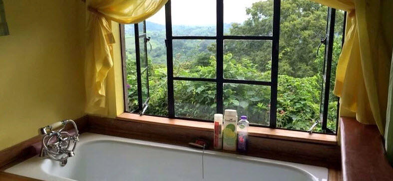 Ndali Lodge Badezimmer