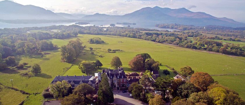 Cahernane House Hotel – Killarney Hotel Außenansicht