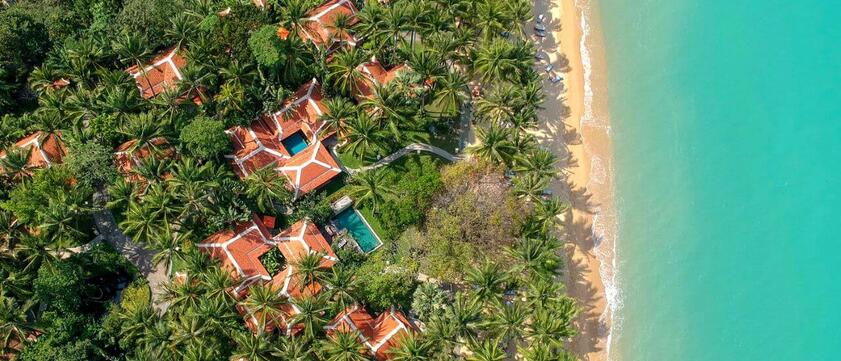 Santiburi Koh Samui Strand von oben