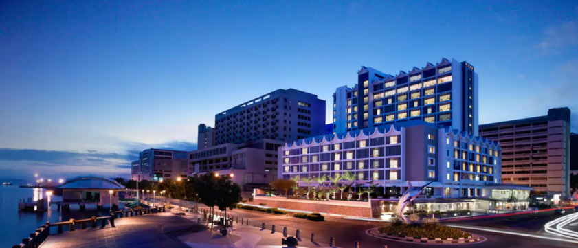 Außenansicht vom Hyatt Regency Kinabalu