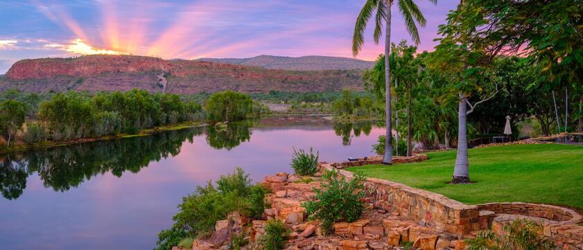 El Questro Homestead Garten