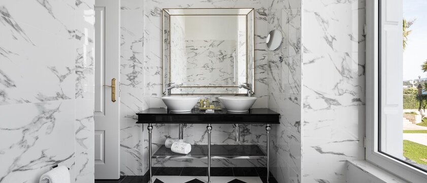 Eurostars Gran Hotel La Toja Badezimmer