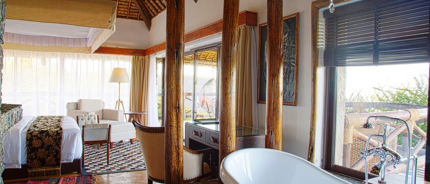 Lake Manyara Kilimamoja Lodge Bad