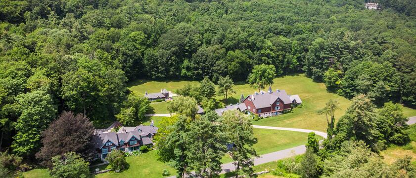 Stonover Farm Luftaufnahme