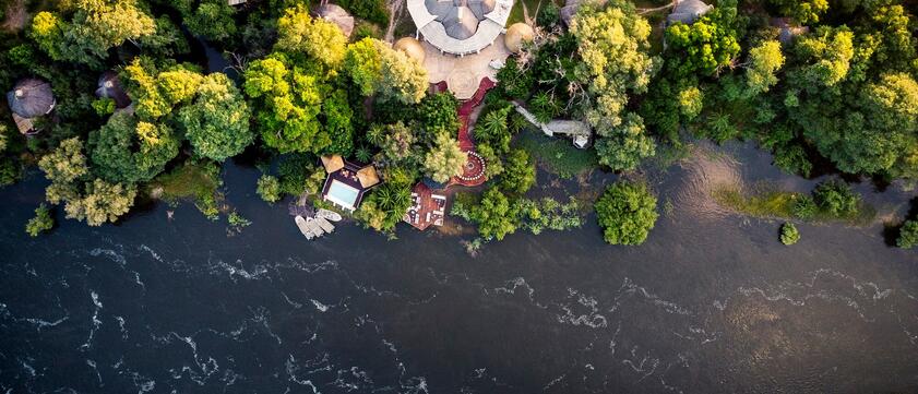 Sanctuary Sussi & Chuma Luftaufnahme