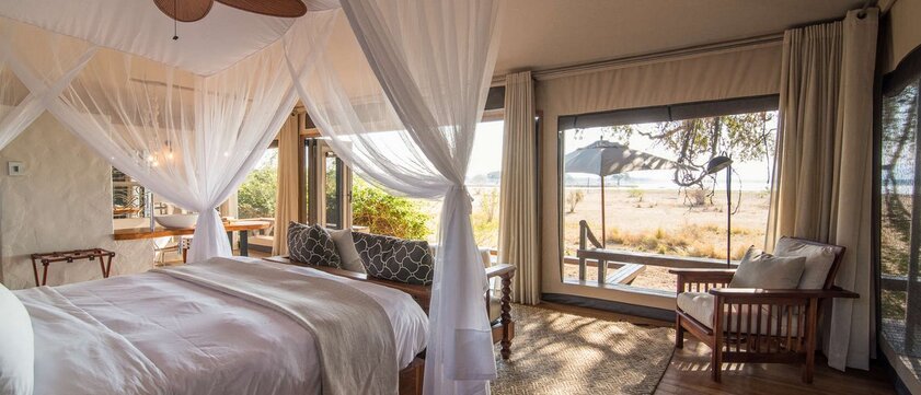 Chikwenya Camp Doppelzimmer