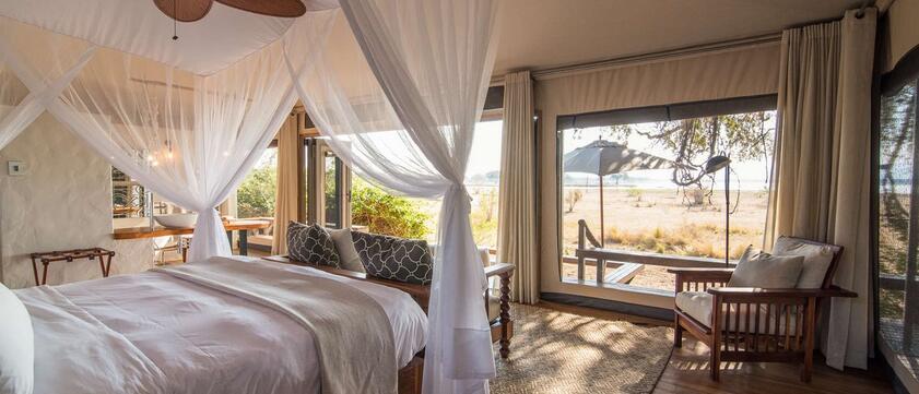 Chikwenya Camp Doppelzimmer