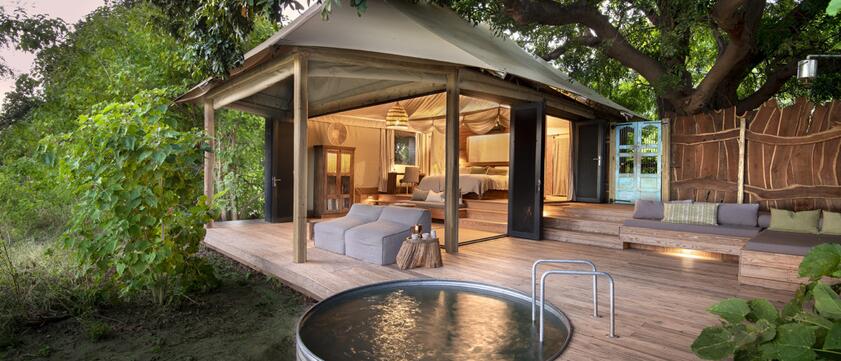 Nyamatusi Camp Terrasse