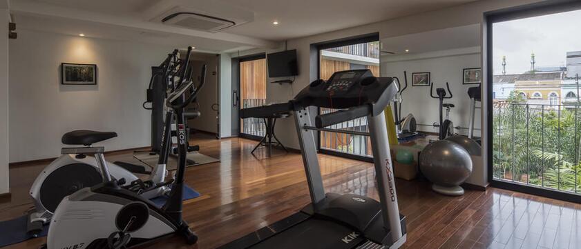 Villa Amazonia Fitnessbereich