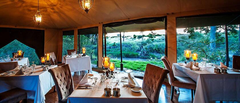 Sand River Masai Mara Camp Restaurant