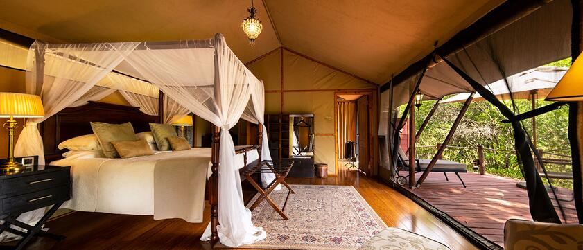 Sand River Masai Mara Camp Doppelzimmer Luxury Tent