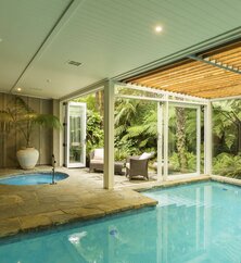 The Lodge at Kauri Cliffs Spabereich
