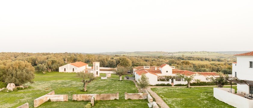 Aussicht vom Sao Lourenco do Barrocal in Monzarez