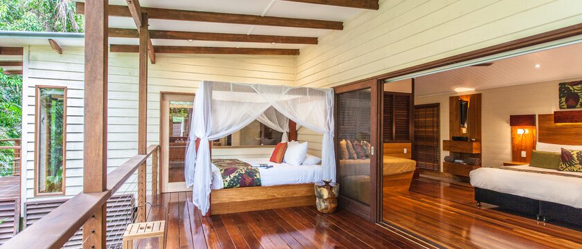 Silky Oaks Lodge Lodge Suite Balcony