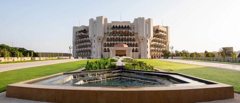 Al Bustan Palace, a Ritz-Carlton Hotel Außenansicht