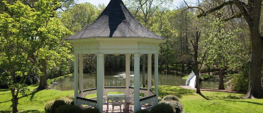 Monmouth Historic Inn & Gardens historischer Garten