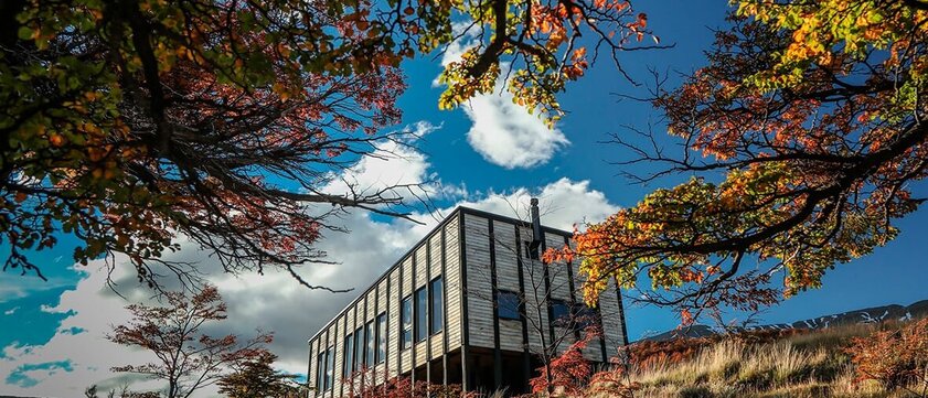 Awasi Patagonia Außenansicht Villa