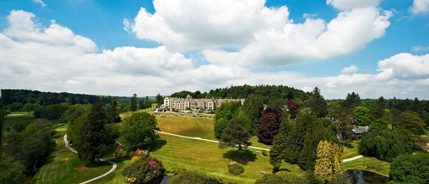 Bovey Castle Außenansicht