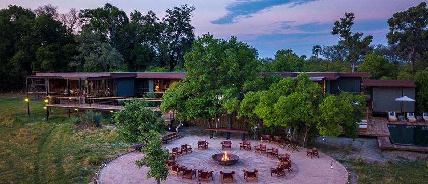 Qorokwe Camp Außenensicht