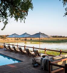 Sanctuary Chiefs Camp Pool Aussicht