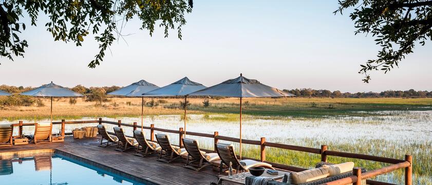 Sanctuary Chiefs Camp Pool Aussicht