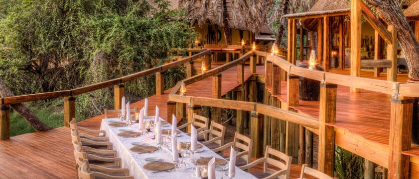 Camp Okavango Outdoor-Dining
