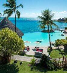 InterContinental Tahiti Resort & Spa Luftaufnahme Außenanlage