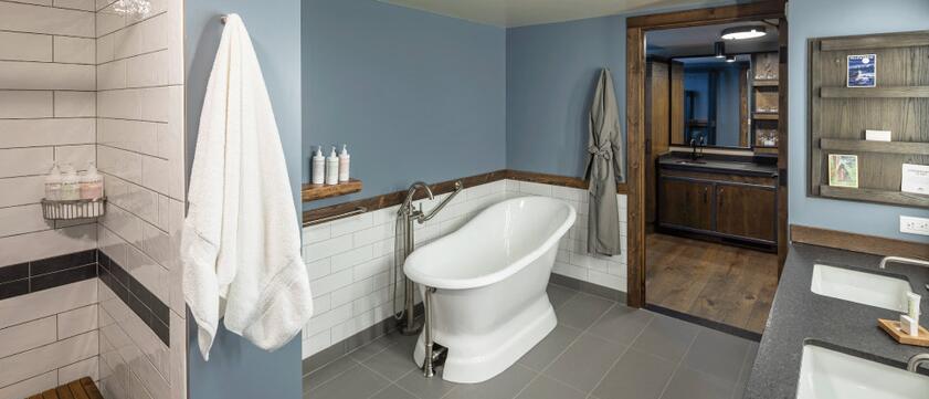 Badezimmer - Sage Lodge