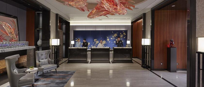 Mandarin Oriental Wangfujing Empfangsbereich