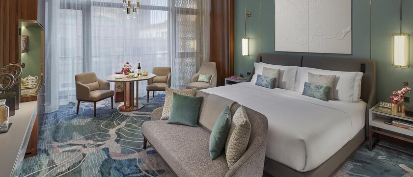 Mandarin Oriental Wangfujing Doppelzimmer