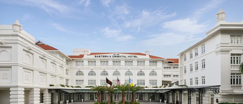 Eastern & Oriental Hotel Außenansicht