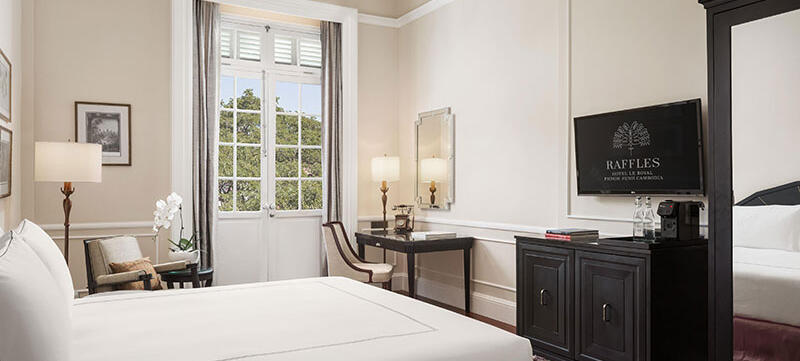 Zimmer im Raffles Hotel Le Royal in Phnom Penh