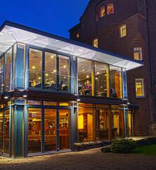 Fonab Castle Hotel Hotelansicht bei Nacht