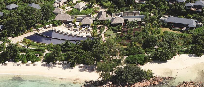 Raffles Seychelles Hotelanlage