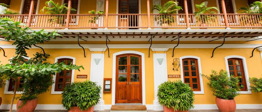 Palais de Mahe Außenansicht