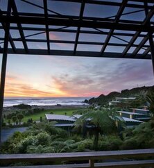 Punakaiki Resort Ausblick