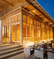 Dhensa Boutique Resort Terrasse