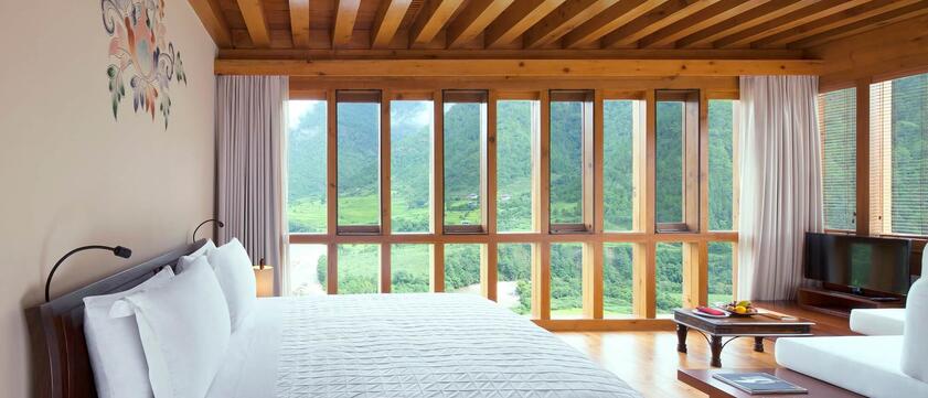 Como Uma Punakha Doppelzimmer Vally View