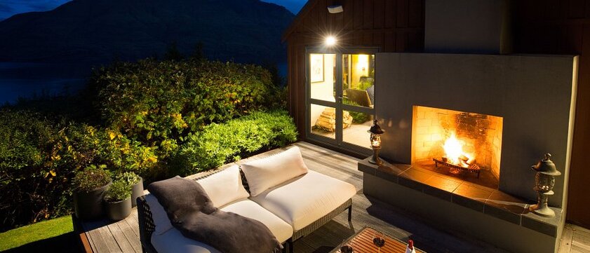 Azur Lodge Kamin