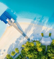 Conrad Maldives Rangali Island Luftaufnahme