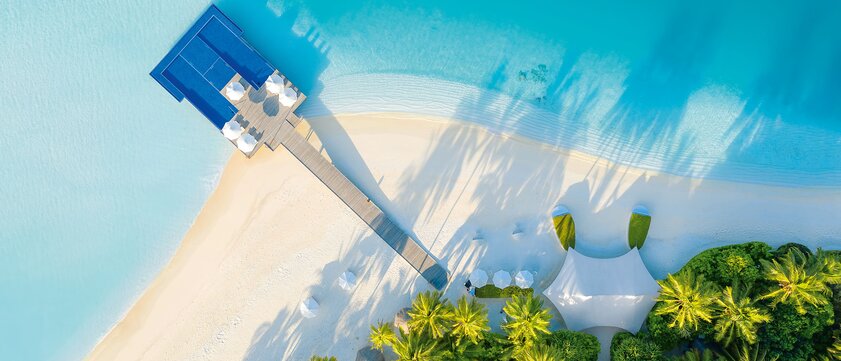 Conrad Maldives Rangali Island Luftaufnahme