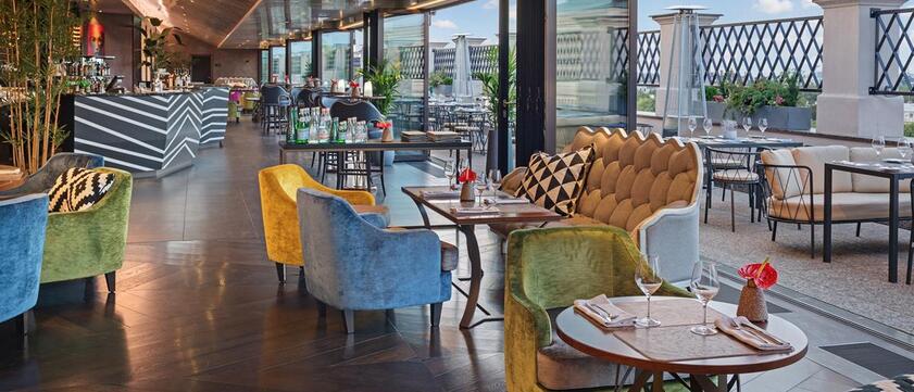 Grand Hotel Kempinski Riga Rooftop Bar