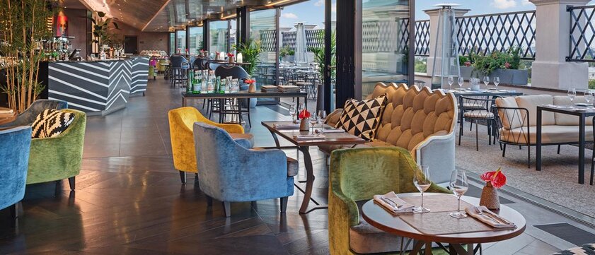 Grand Hotel Kempinski Riga Rooftop Bar