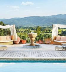 Auberge du Soleil Liegen