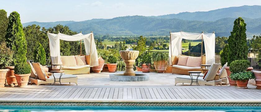 Auberge du Soleil Liegen