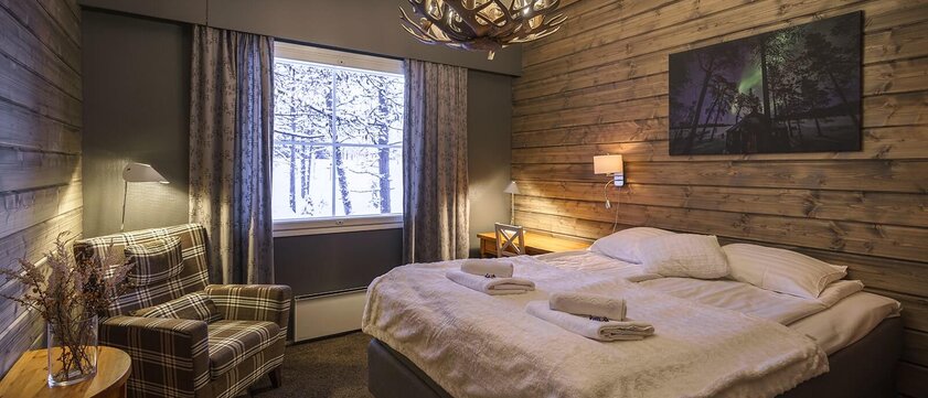 Wilderness Hotel Muotka Doppelzimmer