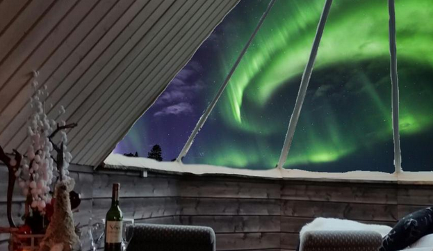 Wilderness Hotel Muotka Wohnbeispiel