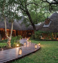 Dulini River Lodge Eingang der Lodge